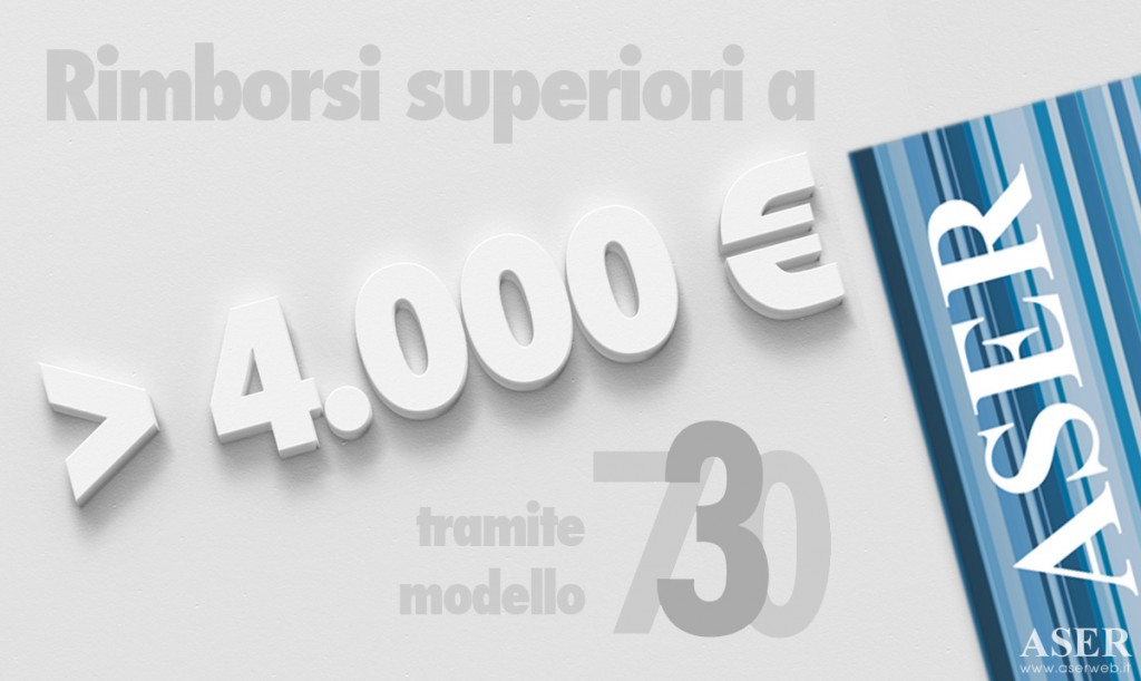 modello 730: rimborsi più lenti oltre i 4000 euro